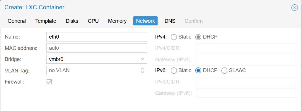 Network Configuration