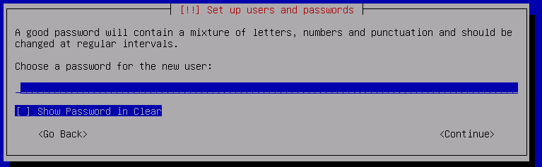 Password User