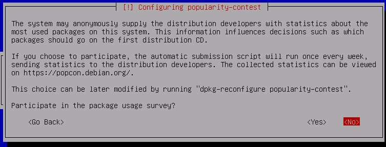 Survey Debian
