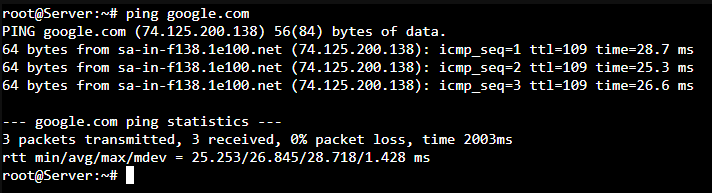 Ping Domain