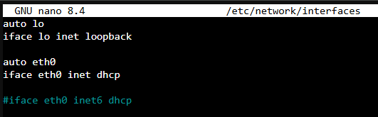 Konfigurasi DHCP