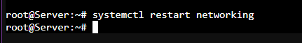 Restart Networking