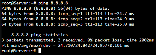 Ping Internet